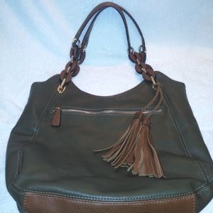 OKPTA leather shoulder bag